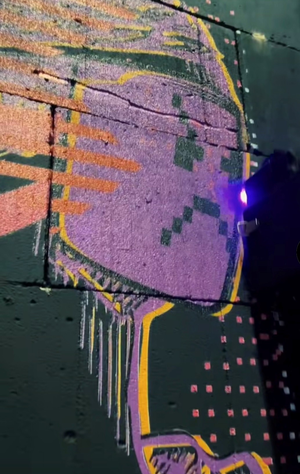 mur 2 détail lumiére