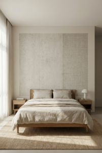 Tête de lit effet pierre